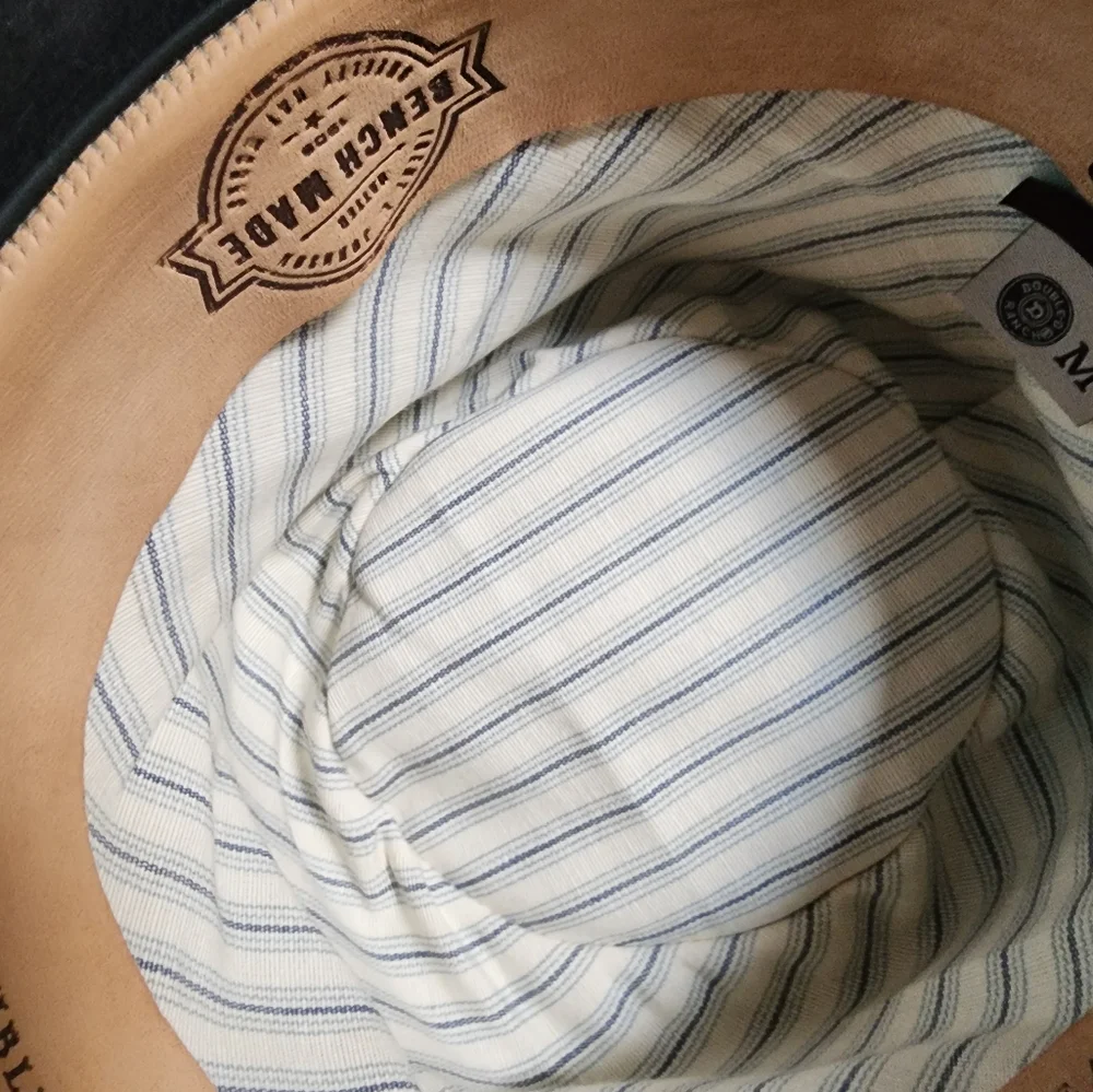 Double D Ranchwear Rare Thunderbeing Hat NIB MEDium rare Black - Picture 7 of 11